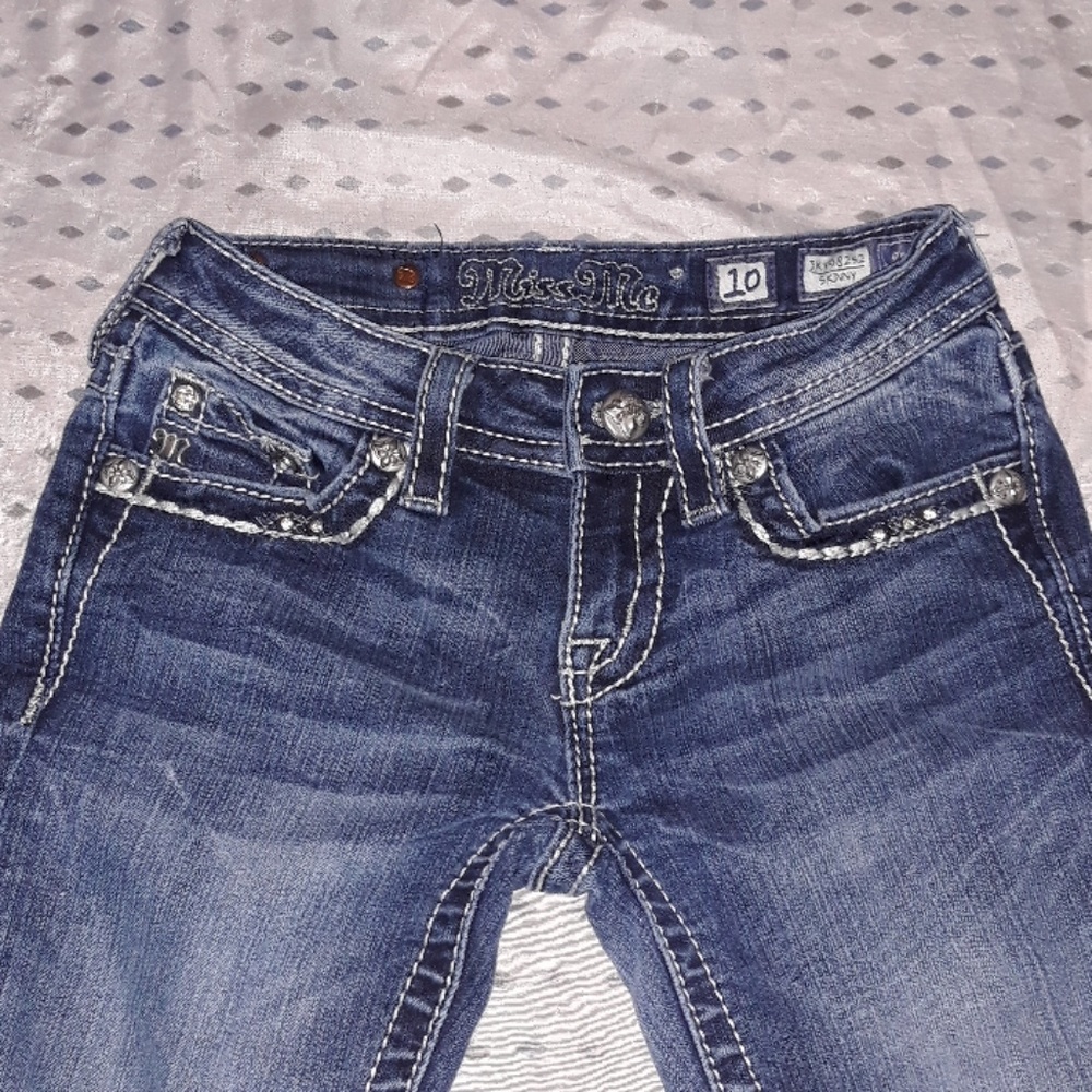 Miss Me jeans size 10 skinny
